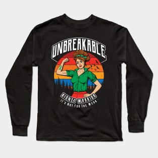 Unbreakable Kidney Warrior Long Sleeve T-Shirt